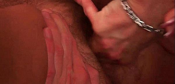  Grandma with sagging big tits and squirting pussy gets fucked